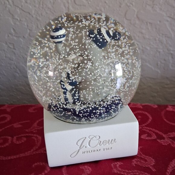 J. Crew Holiday 2017 Collectible Snow Globe - Picture 8 of 10